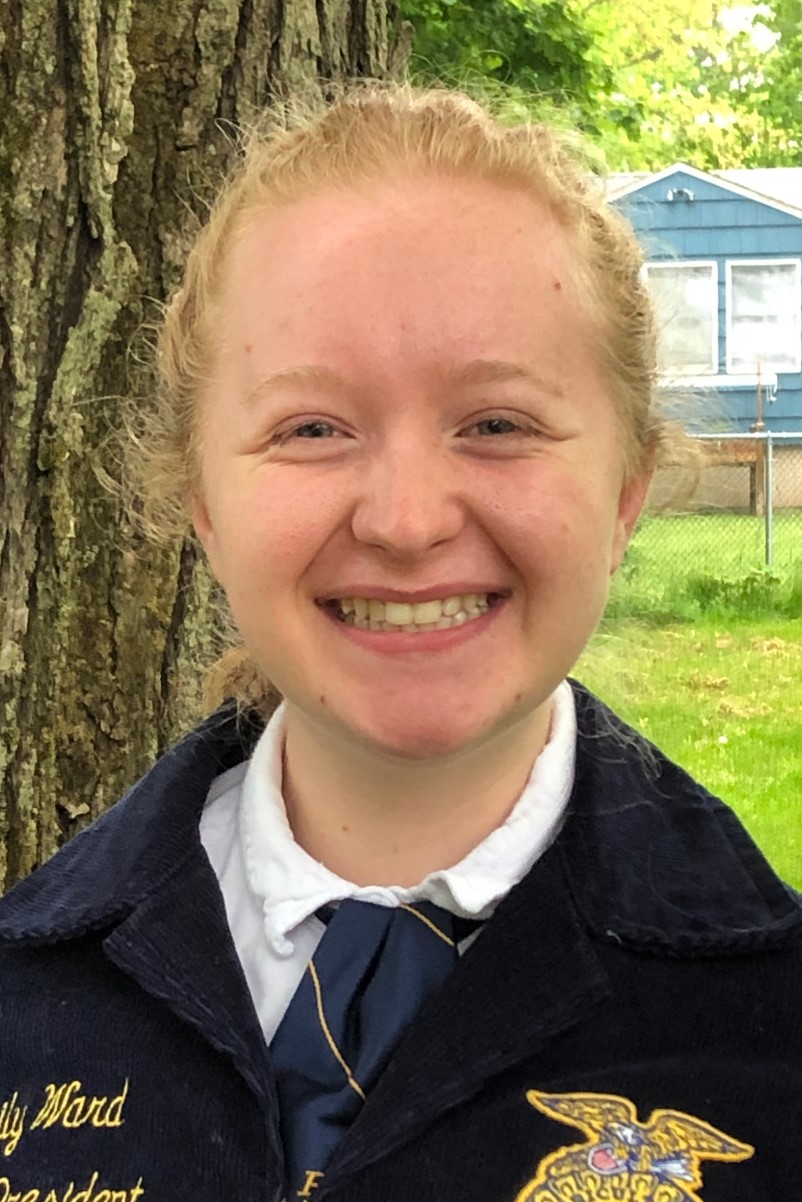 Photo of Maine FFA State Secretary Emily Ward