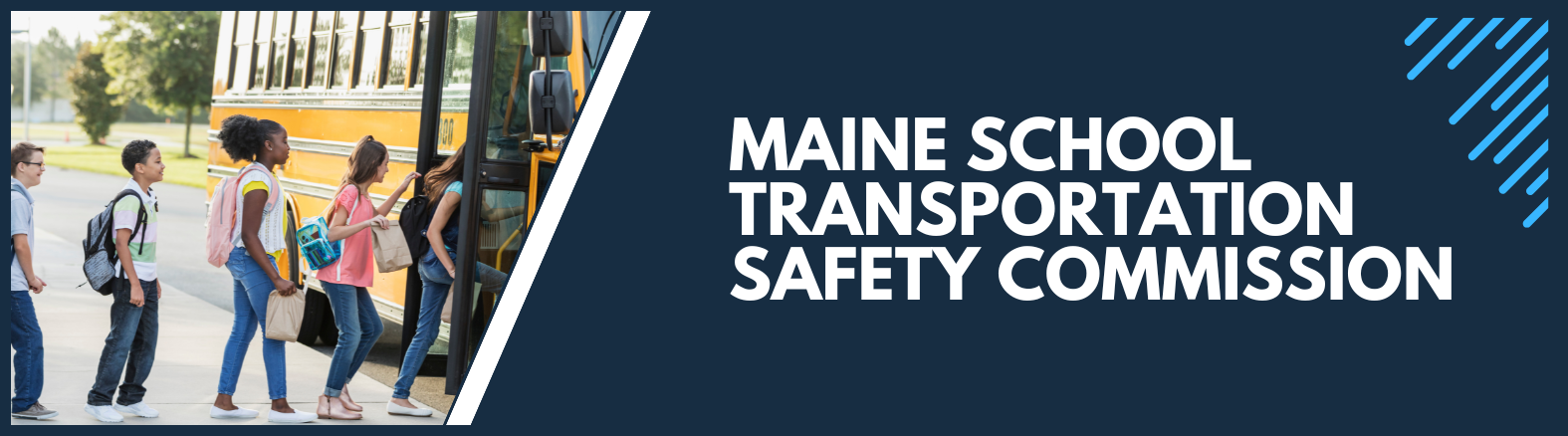 Maine School Transportation Safety Commission Banner