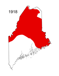 Spruce Budworm in Maine, 1918 - 1988
