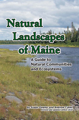 Photo showing the cover of the book Natural Landscapes of Maine