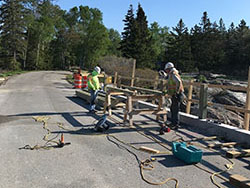Reid State Park - Bridge Work