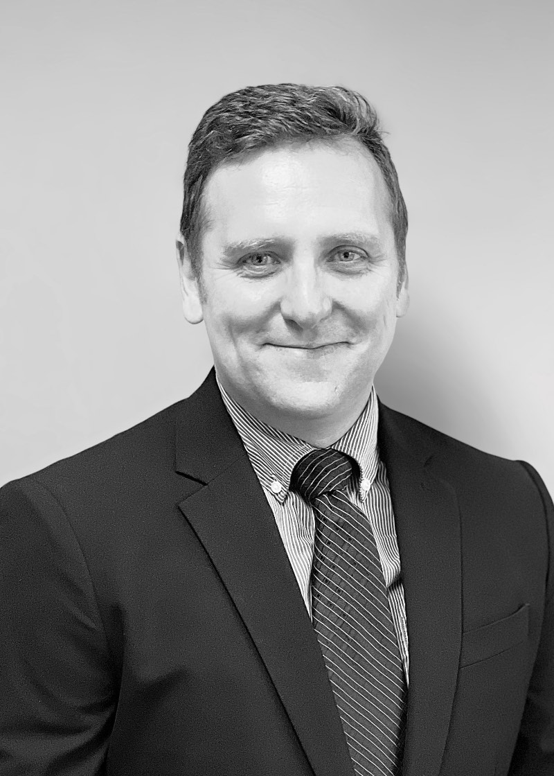 Michael Cornwell black and white headshot