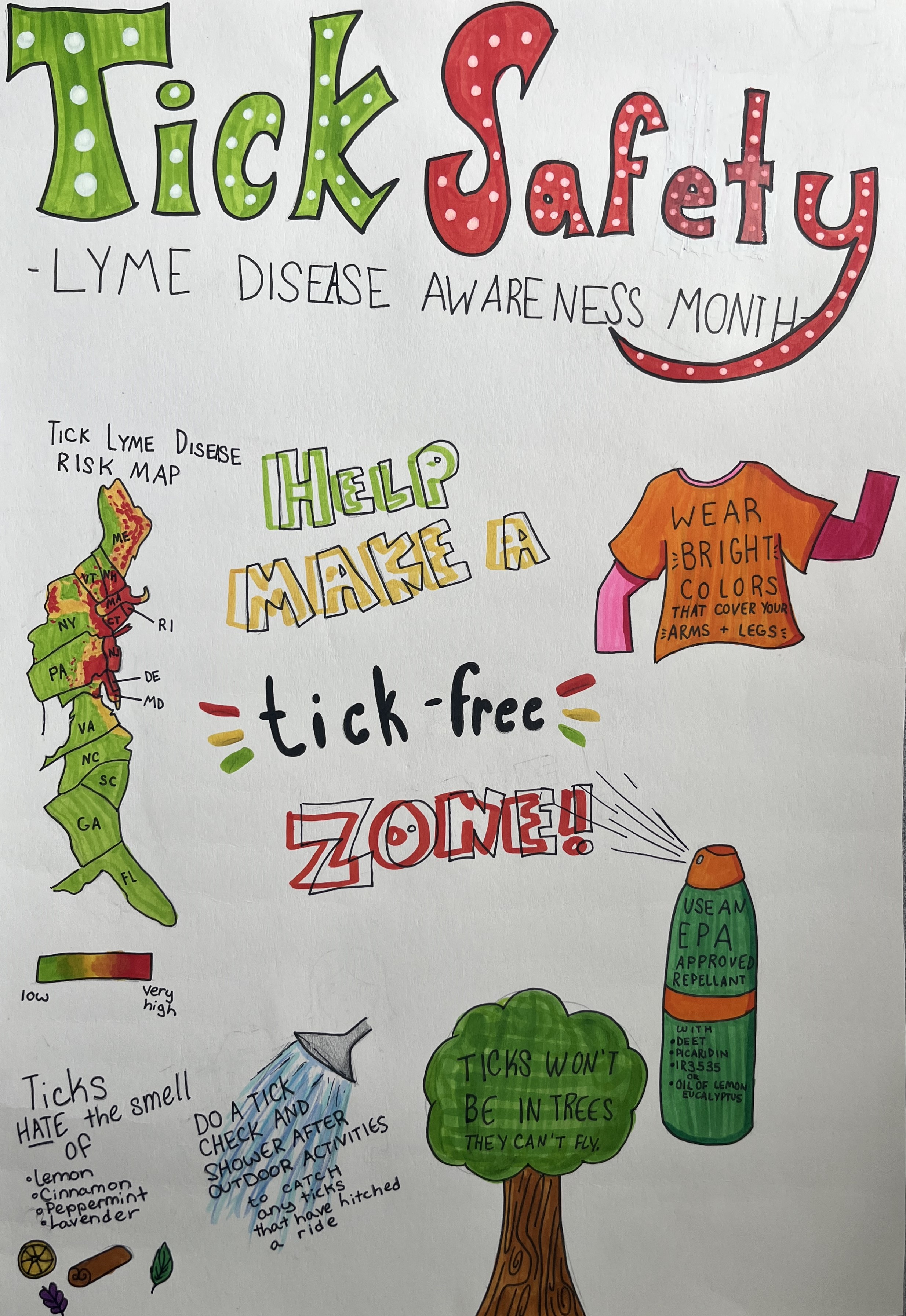 Hannah K., Harrison Middle School, Grade 6-8 winning poster