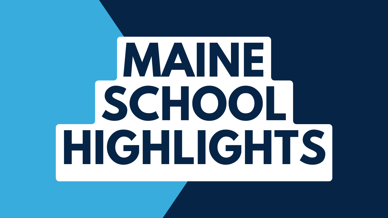 Maine School Banner