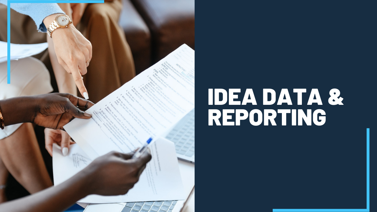 Idea data and reporting banner