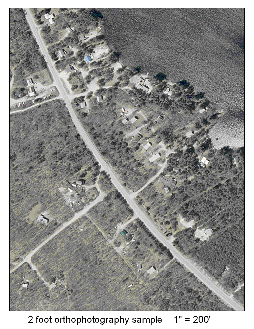 Sample of orthophotography