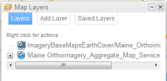 map layer control