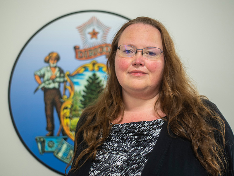 This is a picture of Suzan McKechnie,  Director of the Bureau of Unemployment Compensation.