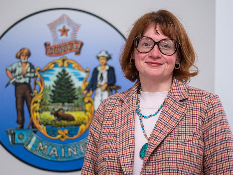 This is a picture of Kate Burkhart, Director of the Bureau of Labor Standards